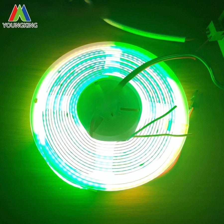 Rgbwic COB LED Strip Light Addressable LED RGBW IC Ws2814 24V LED Strip 784LEDs/M Luces LED Tira De Luz LED COB LED Strip Light