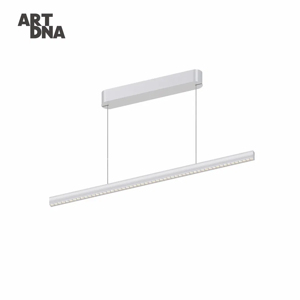 160cm Smart Linear Pendant Light with Backlight Automatic Lifting APP Controlled