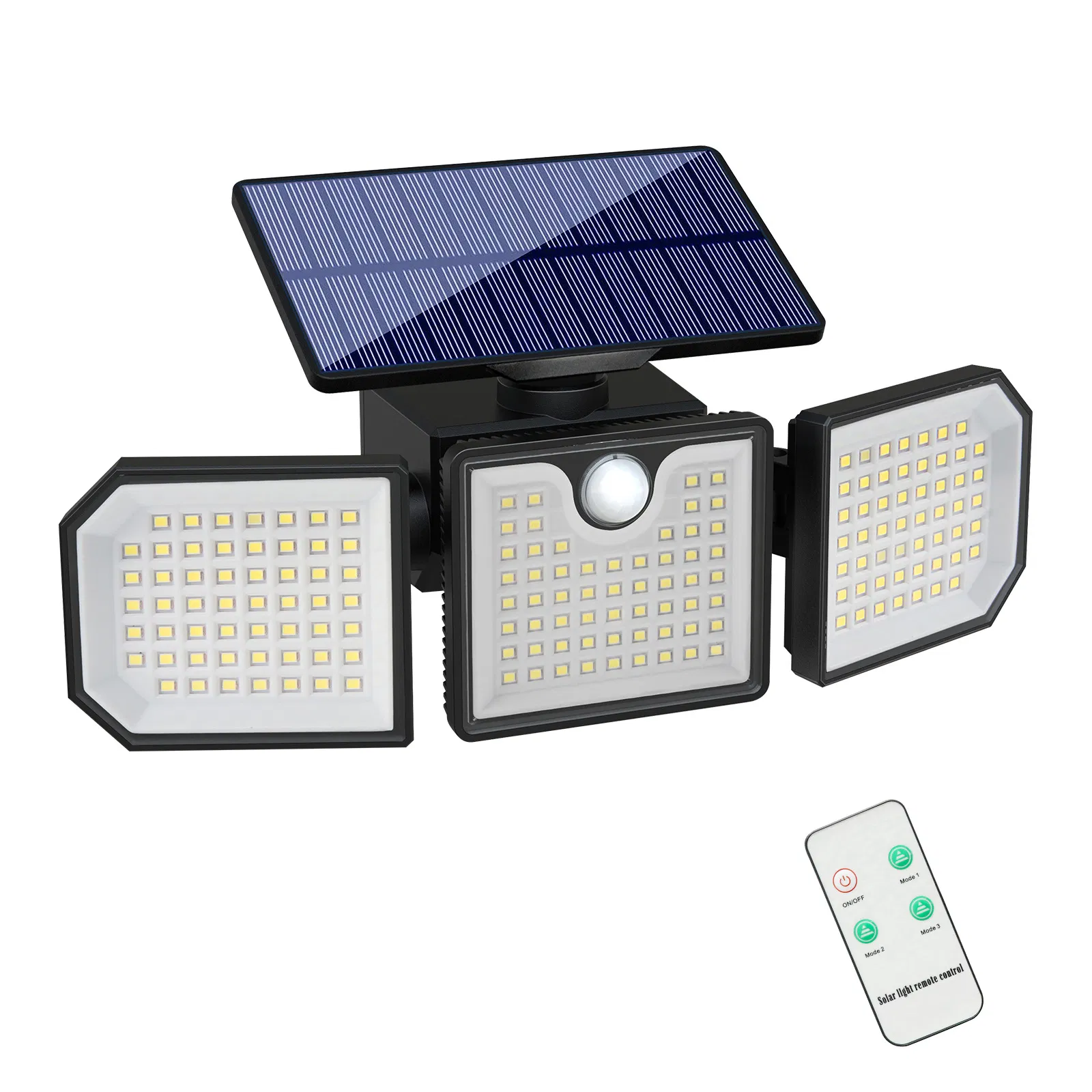 360 Degree Rotating LED Solar Motion Sensor Wall Lights for Outdoor Yard Garage Street