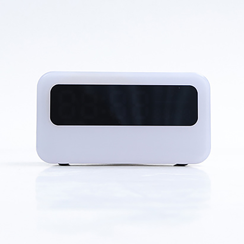 Smart Tuya APP Controlled Alarm Clock Bedside Lamp with RGB and White Noise