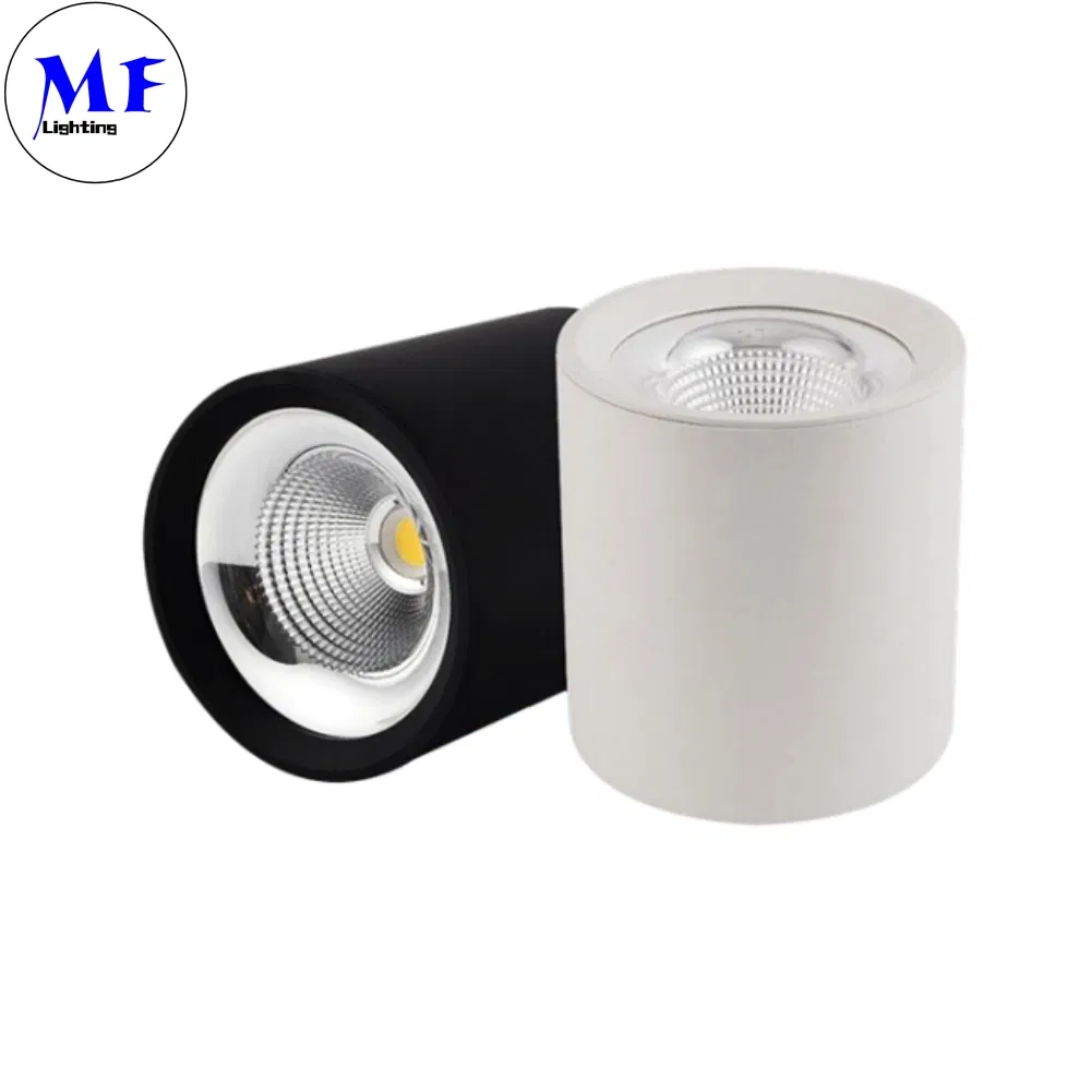 TUV Recessed Ceiling Commercial Residential Lighting COB Anti Dazzle Glare 5W-80W High Power Spot LED Down Lamp for Living Room Bedroom Bathroom Exhibition Hall