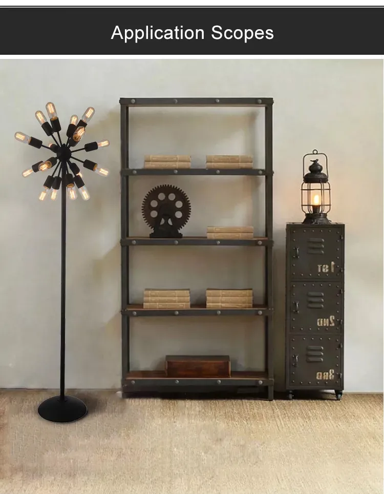 Retro Industrial Floor Lamp