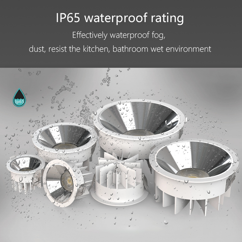 WiFi Downlight Tuya APP Controlled LED Spotlight for Smart Home