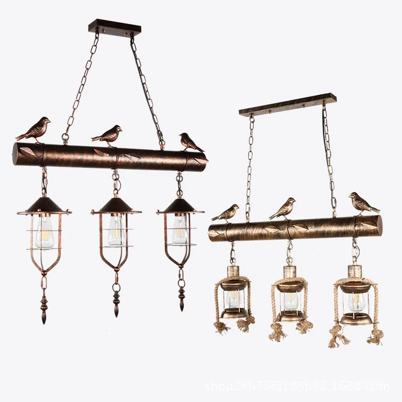 Bird Chandelier View 2