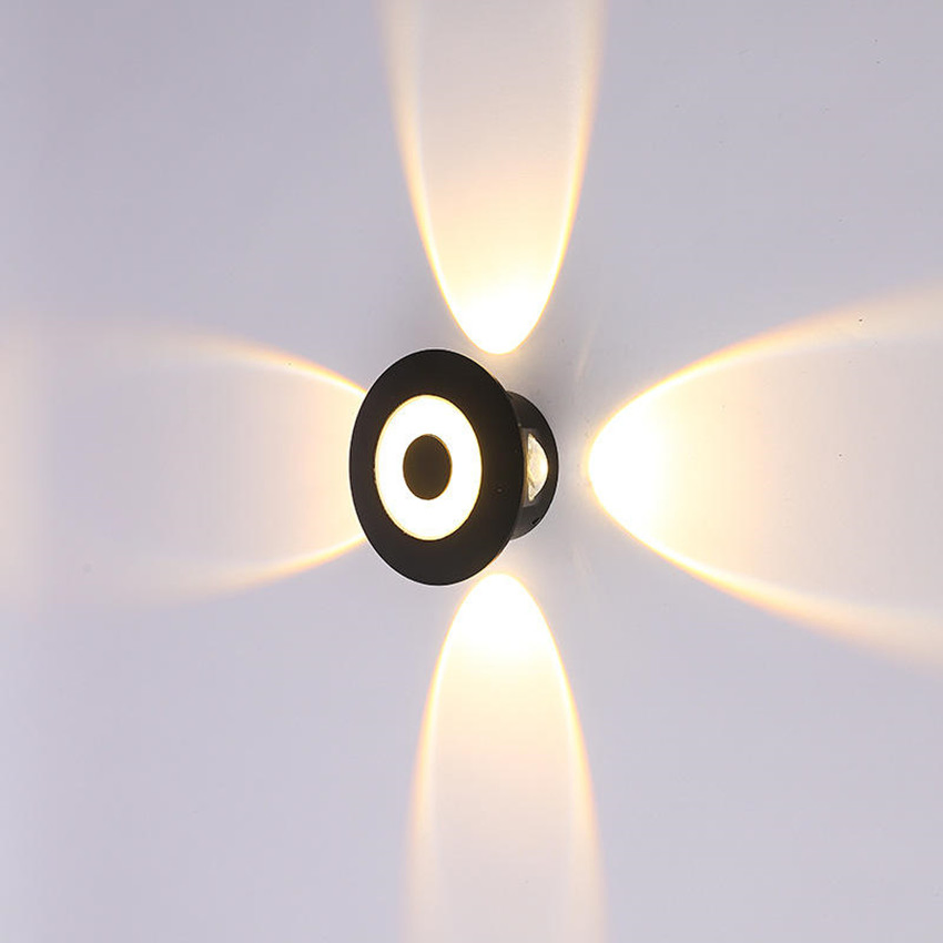 Mushroom Waterproof Wall Light Moisture-Proof Wall Lamp 9W New LED Wall Sconce Modern Minimalist Outdoor AC85-265V