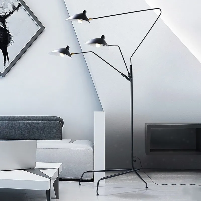 Industrial Floor Lamp View 3