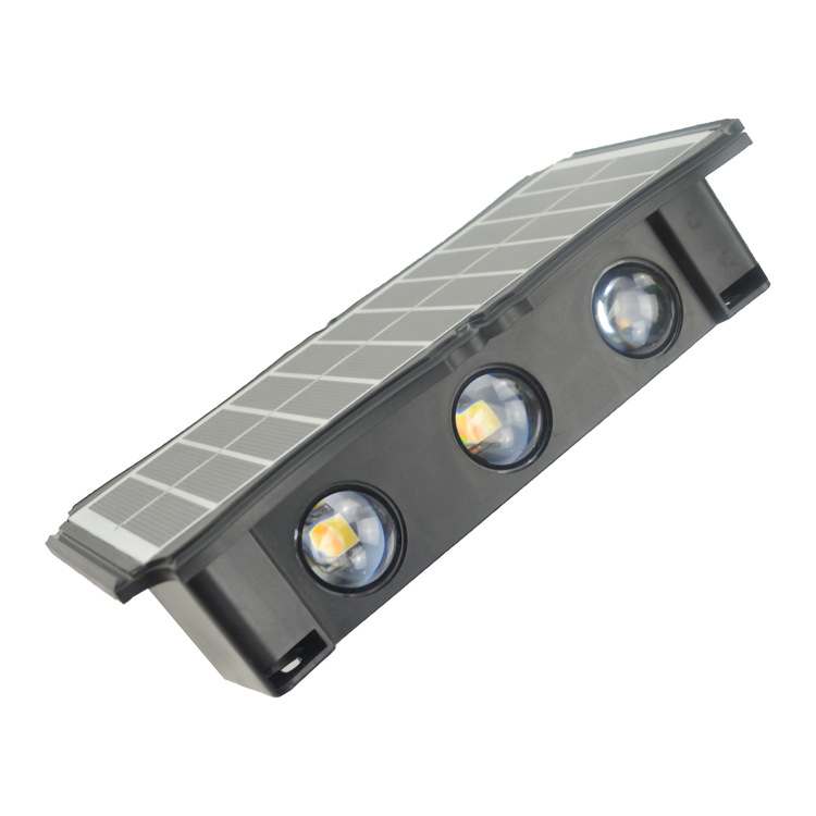 LED Wall Light Outdoor Porch Waterproof Solar Panel Set Wall Lamp