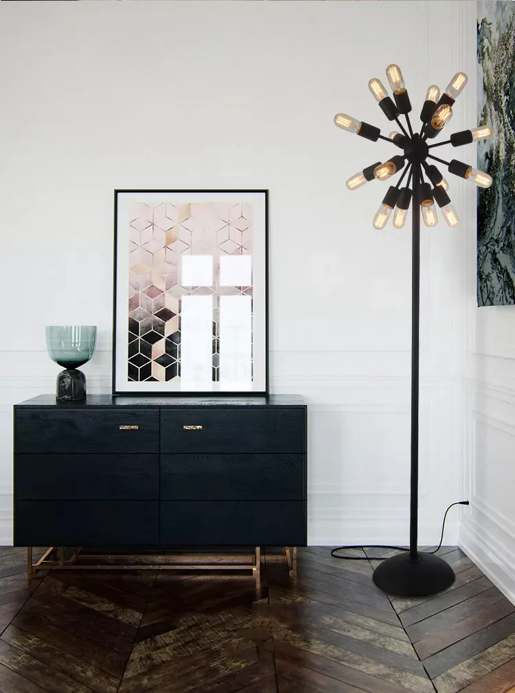 Retro Industrial Floor Lamp