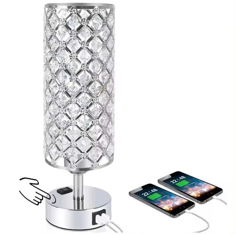 Crystal Table Lamp View 6