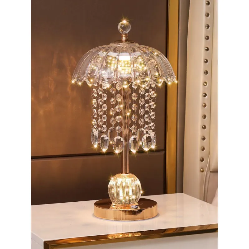 Luxury LED Crystal Table Lamp