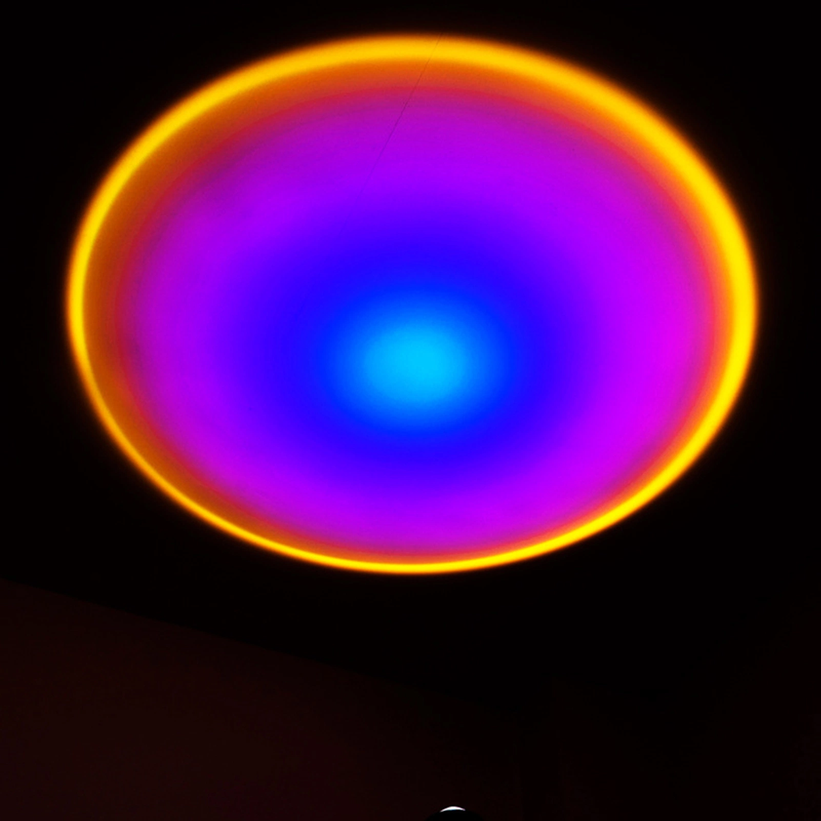 Sunset Projection Floor Light Rainbow Modern Night Stand Sunset Lamp (WH-MTB-135)