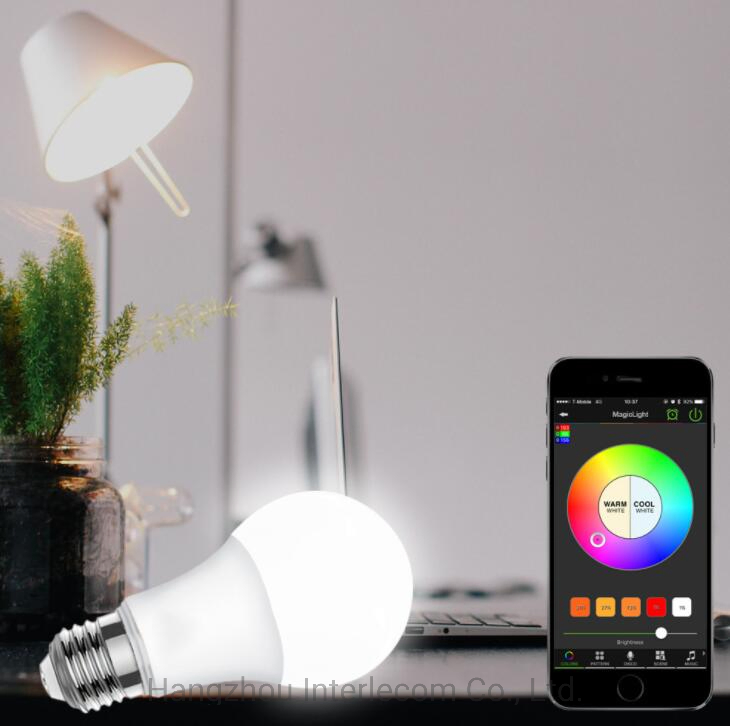 Smart RGBW LED Bulb Multicolored WiFi APP Controlled Decoration Light