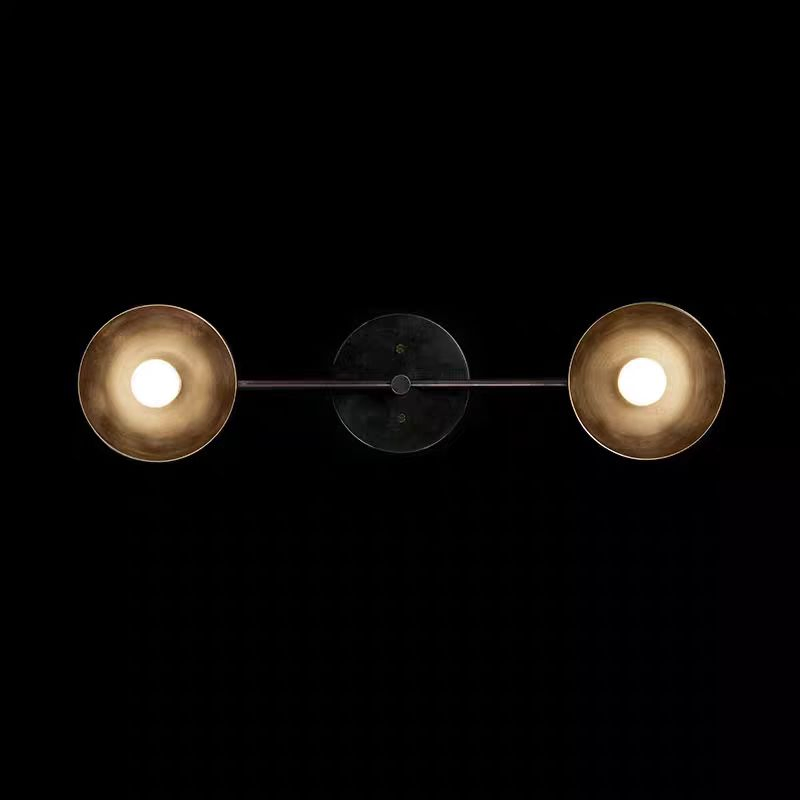 Modern Minimalist Copper Wall Lamp Indoor Solid Brass Wall Sconce