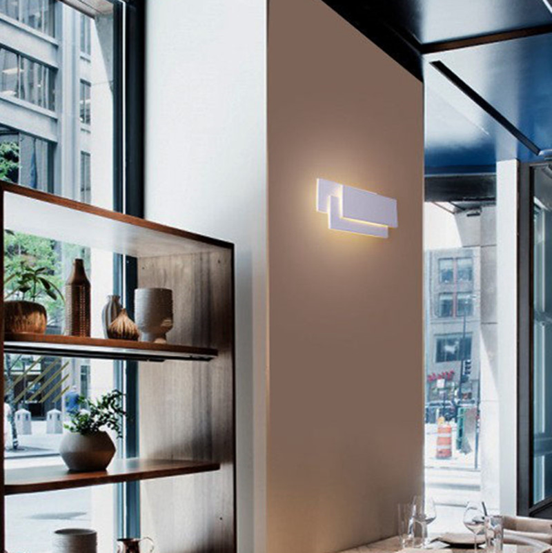 LED Wall Light Personality Bedroom Bedside Lamp Nordic Modern Minimalist LED Wall Sconce (WH-OR-215)
