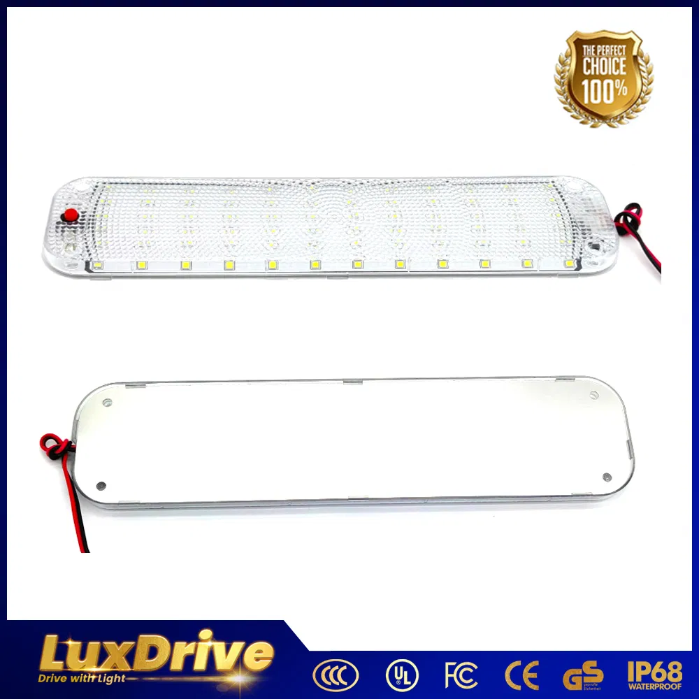 Wide Voltage 12-85V COB Cab Light Car Light Dimmable Interior Reading Lamp for Truck Trains Trailer and Van Light Factory