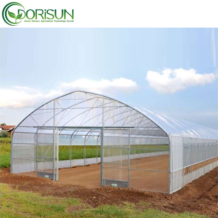 Durable Greenhouse Steel Structure Metal Frame Complete Set for Commercial Agriculture Nursery Farming Serres Agricoles