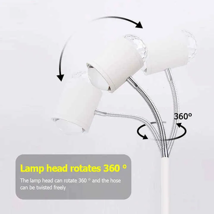 LED Water Ripple Lamp Sunset Floor Lamp