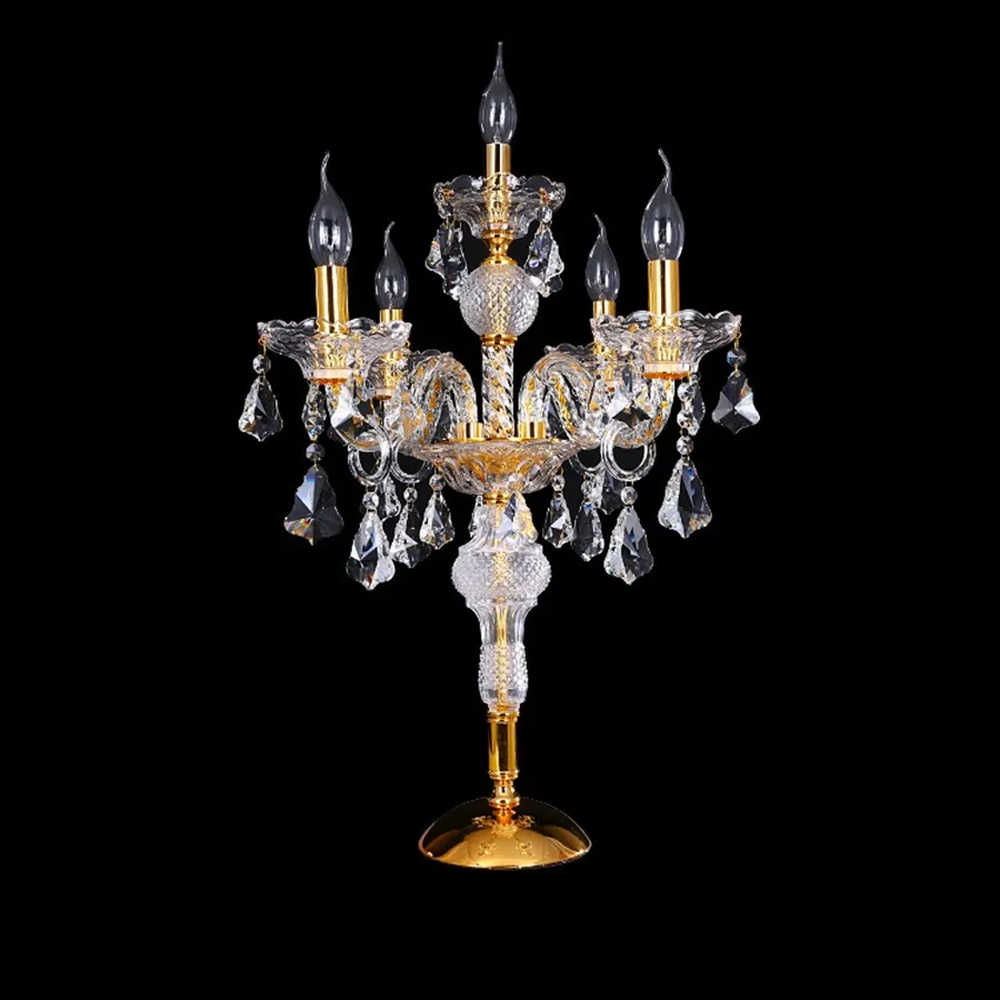 Crystal Table Lamp View 3