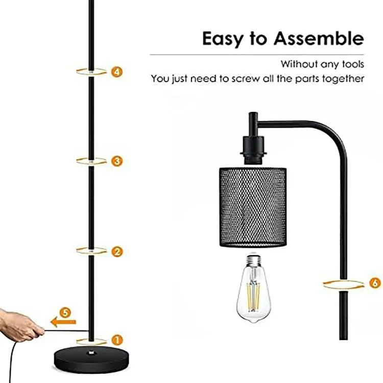 Industrial Floor Lamp 5