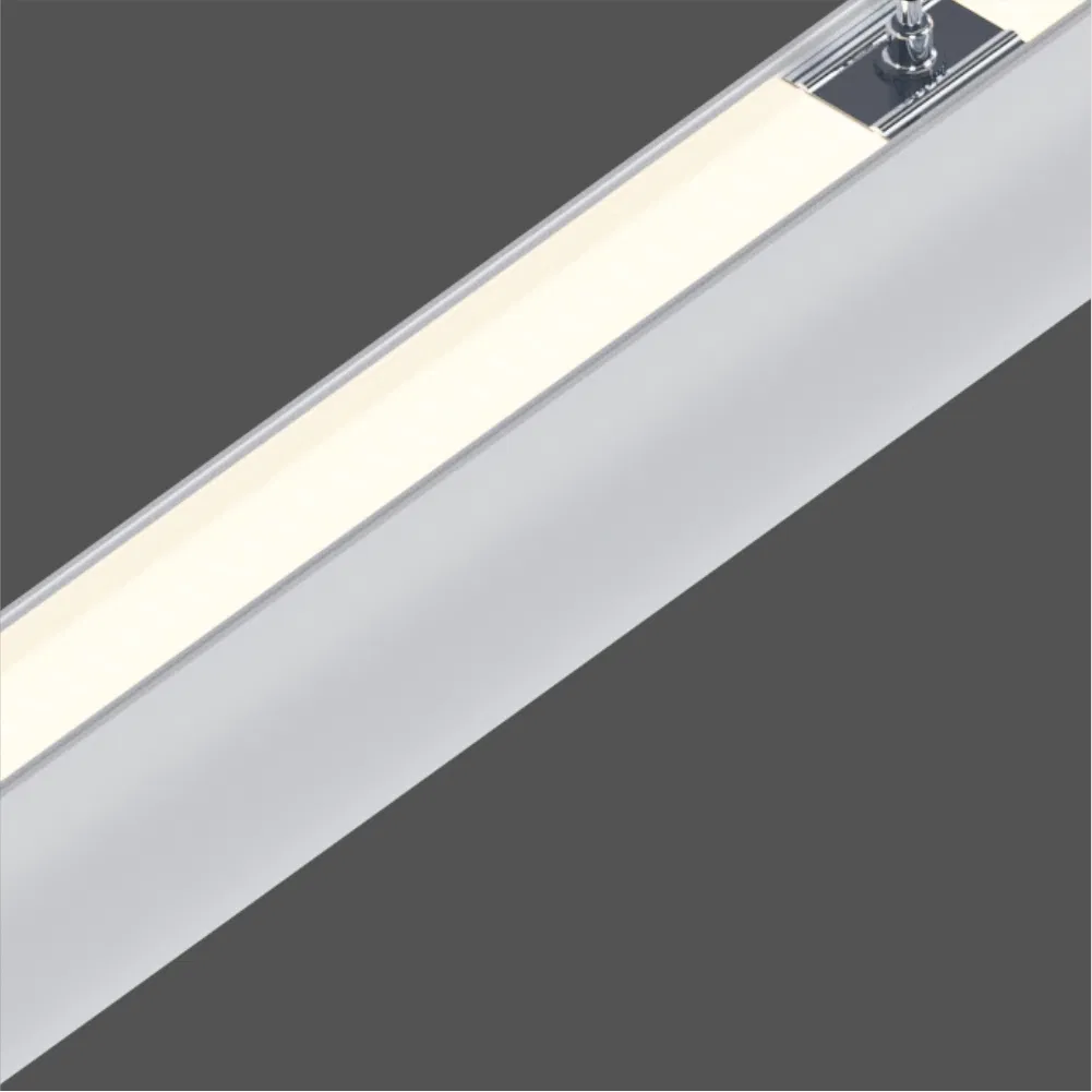 160cm Smart Linear Pendant Light with Backlight Automatic Lifting APP Controlled