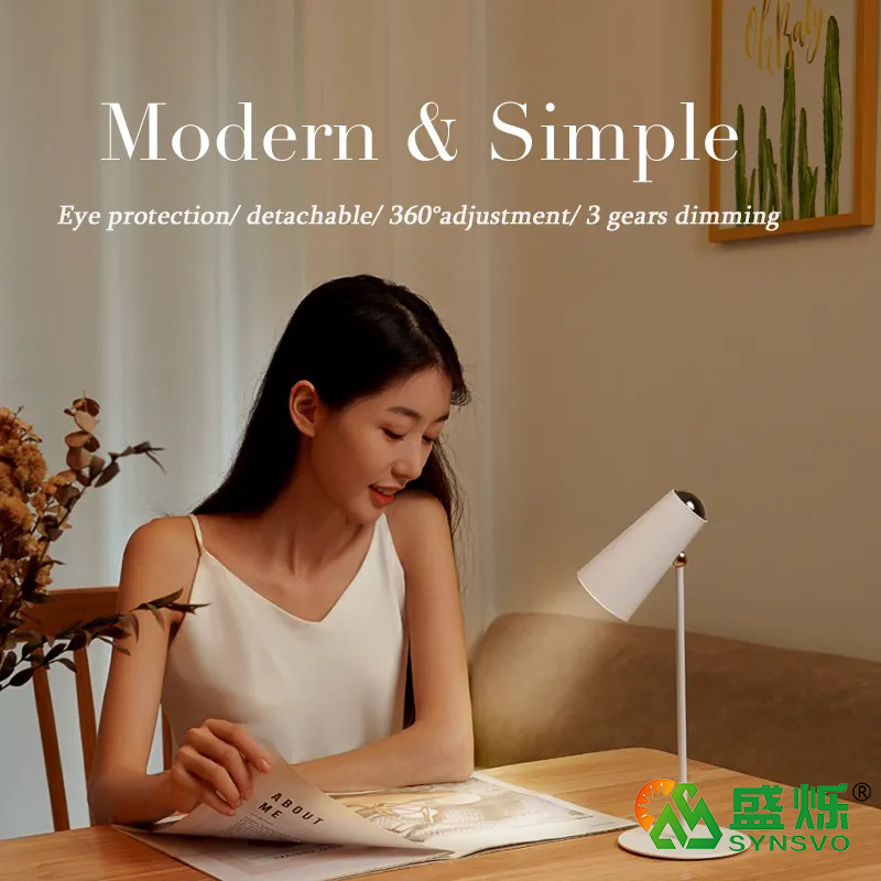 Wholesale Small Rechargeable 2000mAh USB Touch Control Portable LED Cordless Table Lamp Wireless Sunset Light