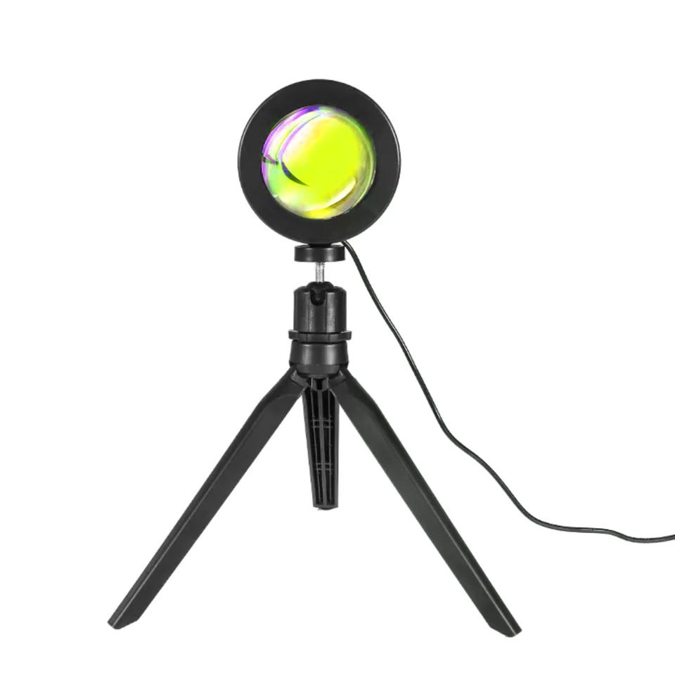 Custom Factory Wholesale 360 Adjustable 16 Colors Atmosphere Mini Sunset Lamp