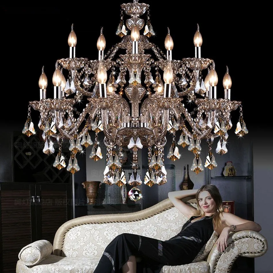 Crystal Table Lamp View 2