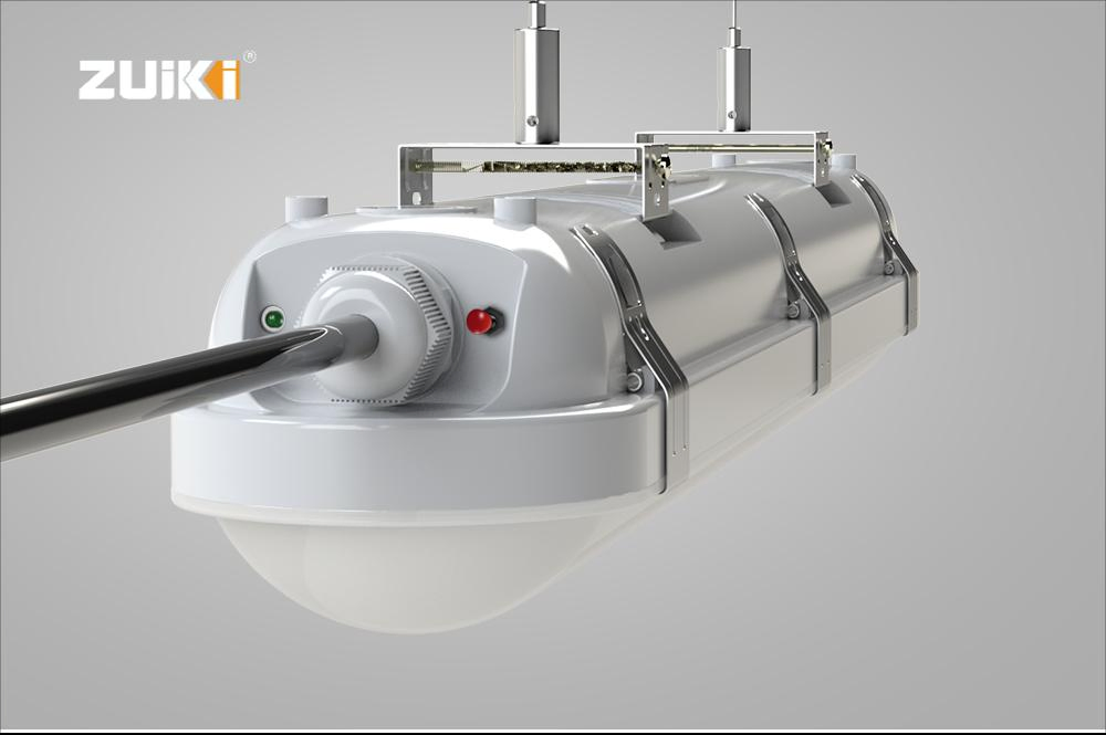 IP66 Waterproof Ik09 LED Vapor Tight Light Fixture Linear Lighting Tri Proof Lights 4FT