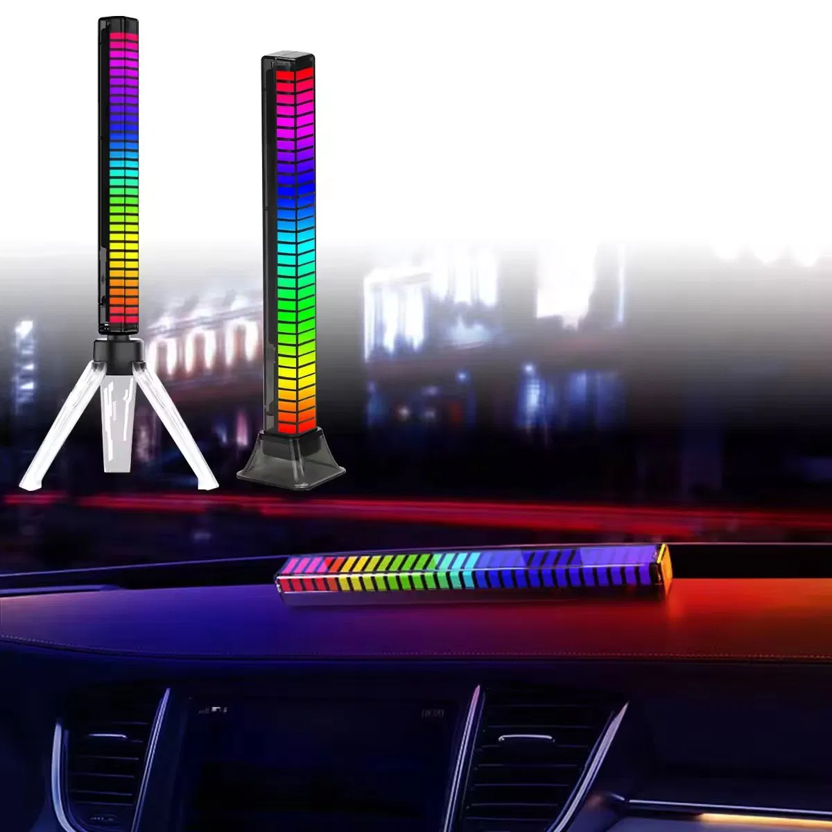 Smart APP-Controlled Car Ambient Light with Rhythm Effects