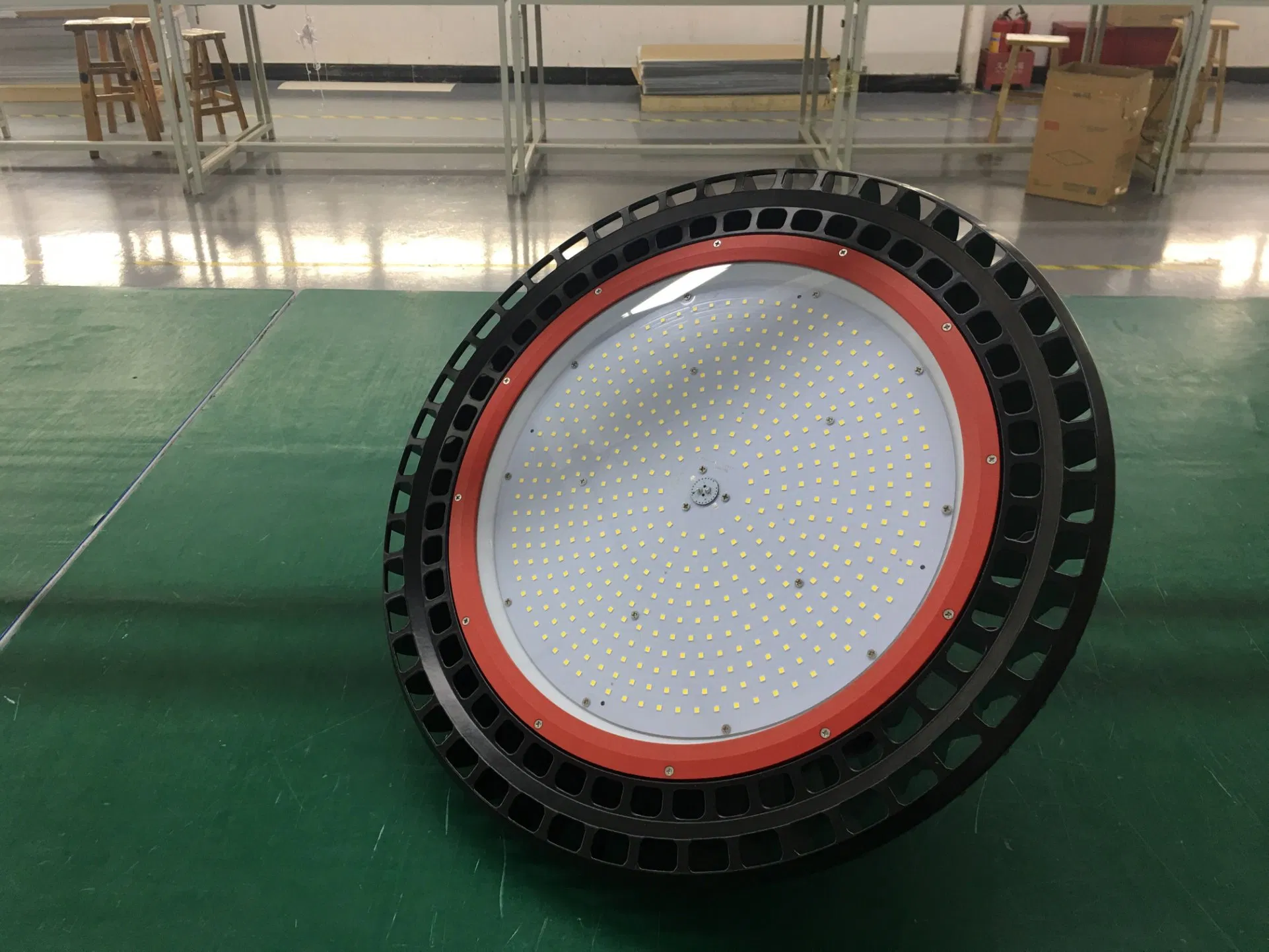 100W 150W 200W 300W UFO SMD LED High Bay Lighting with Microwave Motion Sensor