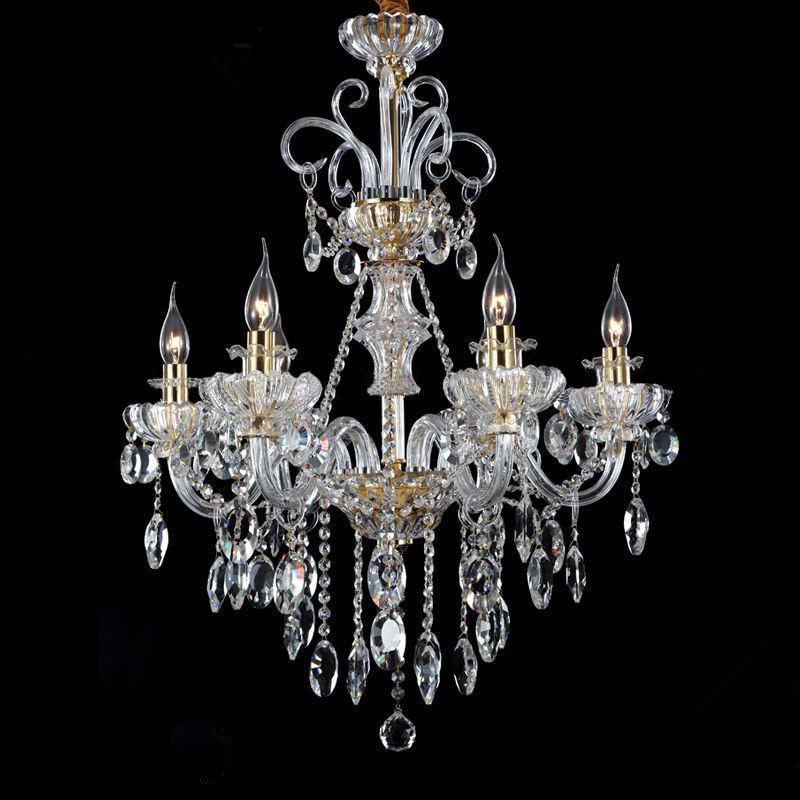 Customized Modern Design Elegant Luxury Restaurant Dining Table Crystal Chandelier Lamps