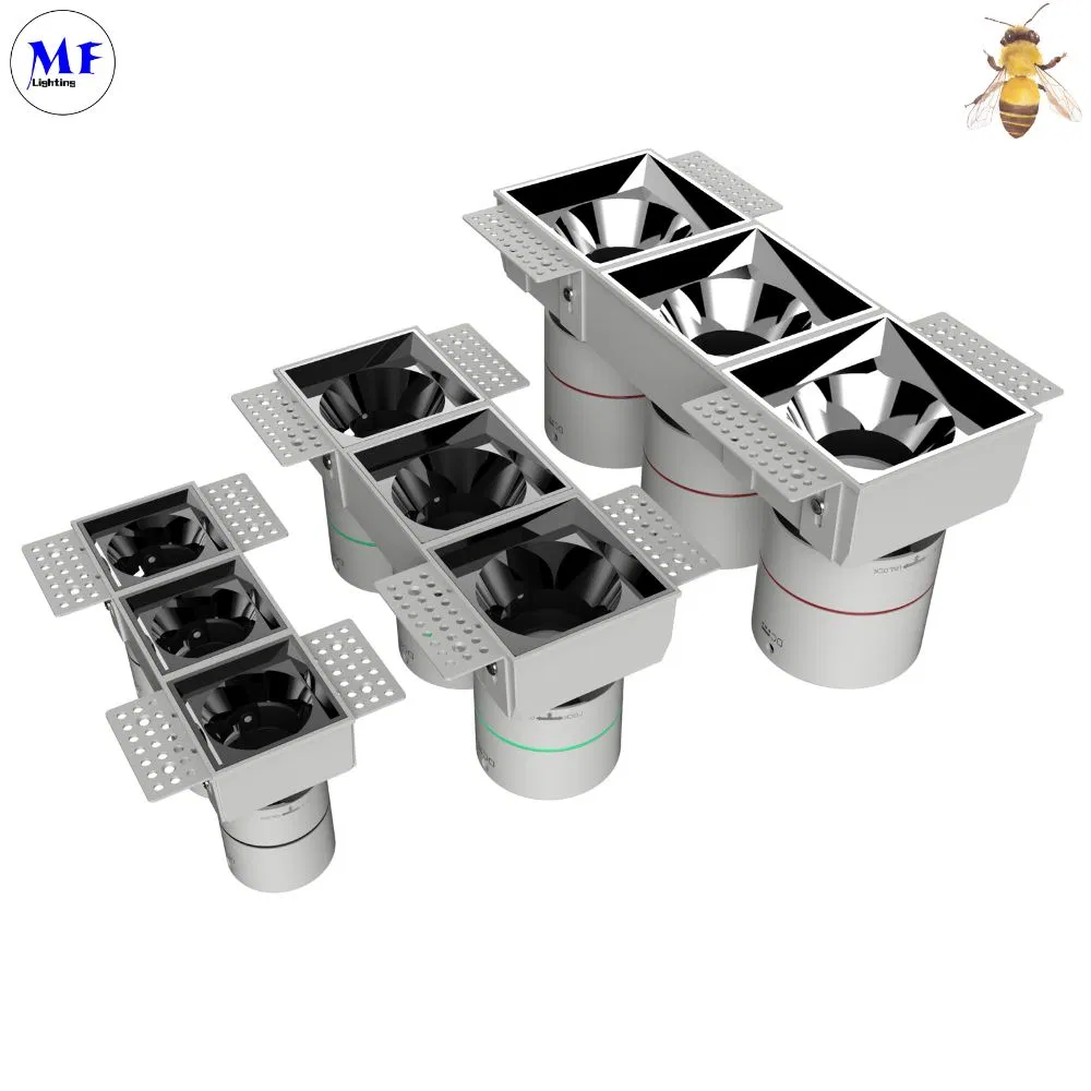 Hotel Bedroom Living Room Stairway Modern Indoor Lighting Ceiling Adjustable Recessed Aluminum 5W/7W/8W/12W/20W LED Spot Down Lamp