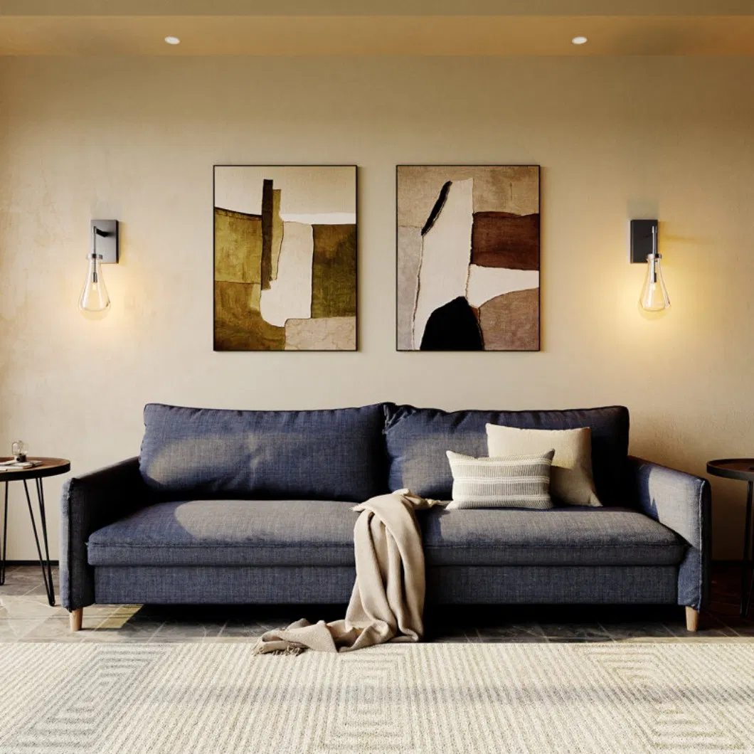 Modern Glass Raindrop Shape Wall Lighting Lamp Rain Sconce