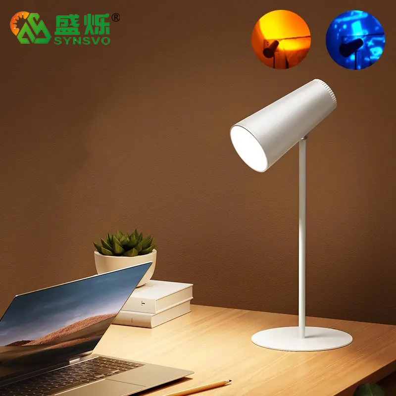 Wholesale Small Rechargeable 2000mAh USB Touch Control Portable LED Cordless Table Lamp Wireless Sunset Light