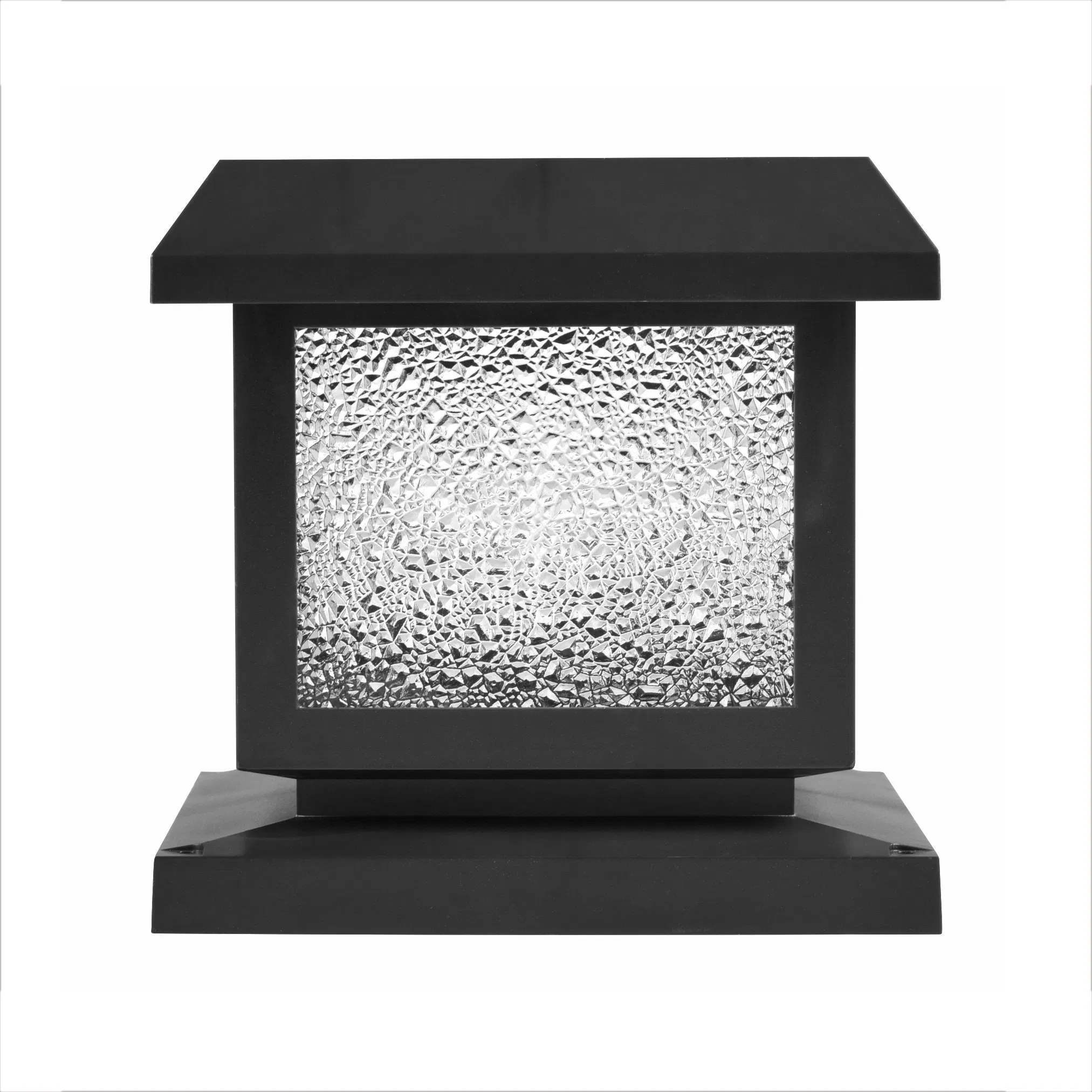 Outdoor Solar Wall Lamp with Fence Pillar Light Solar Garden Lights