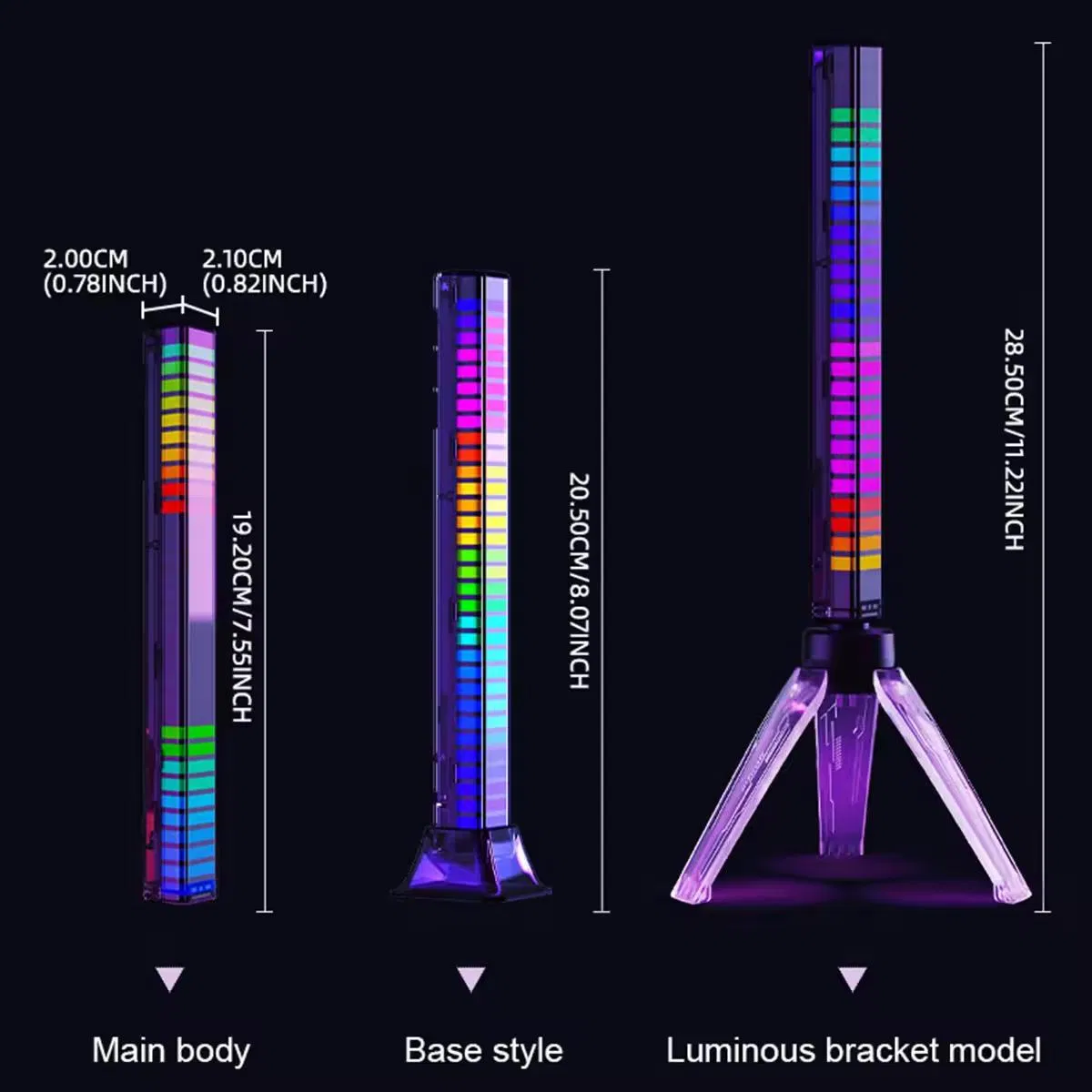 Smart APP-Controlled Car Ambient Light with Rhythm Effects