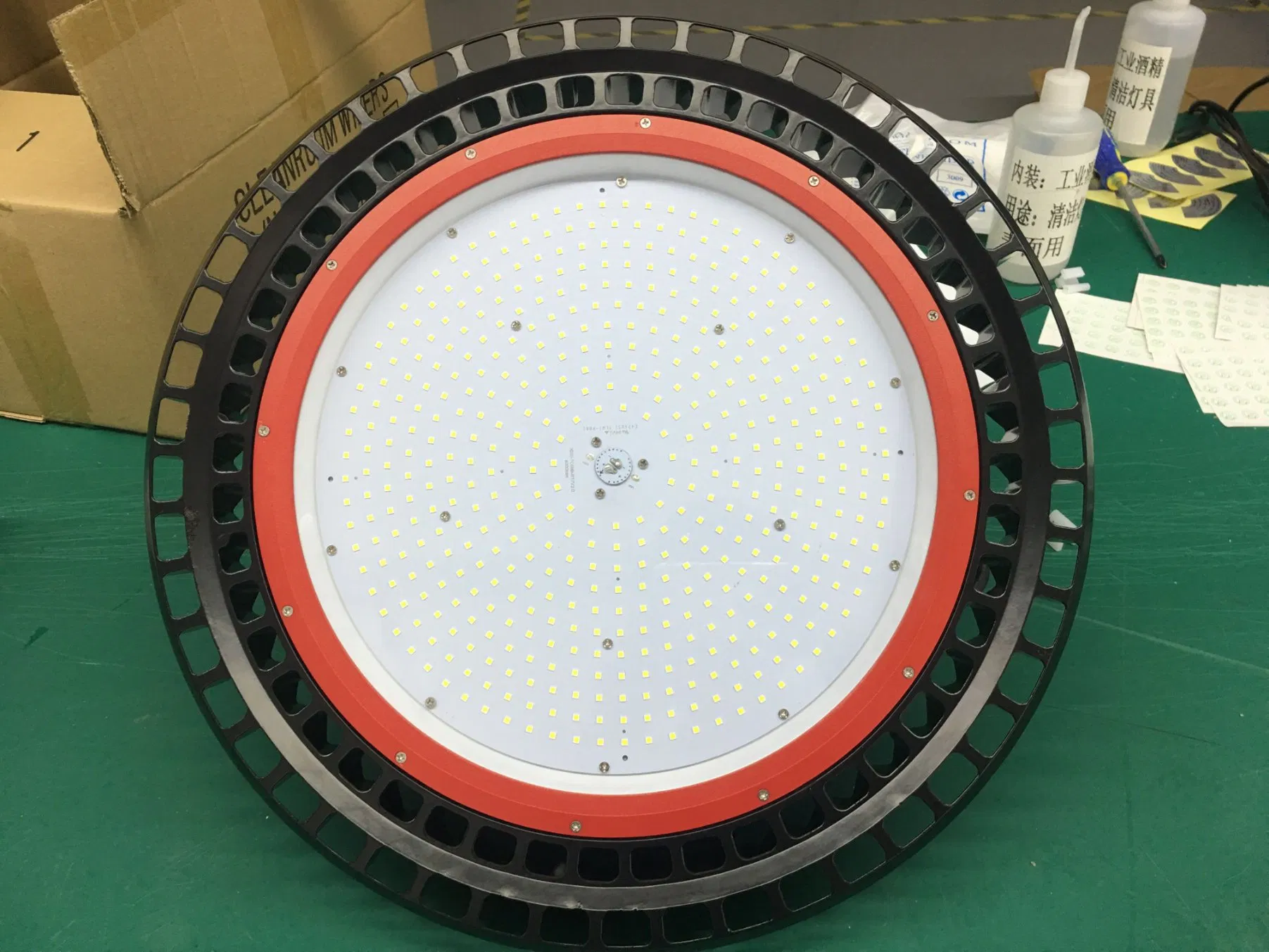 100W 150W 200W 300W UFO SMD LED High Bay Lighting with Microwave Motion Sensor