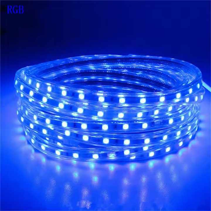 Smartphone APP Controlled RGB WiFi LED Strip Lights Work with Alexa Waterproof RGB LED Strip 5050 SMD LED Smart Rope Lights