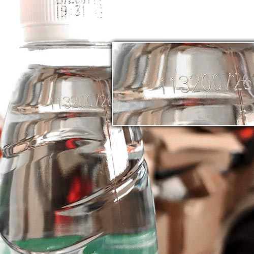 60m/Min Pet Bottle CO2 (9.3um) Laser Marking Machine with Ultra-High Speed Galvo Bottle Date Laser Coding Printer China Laser