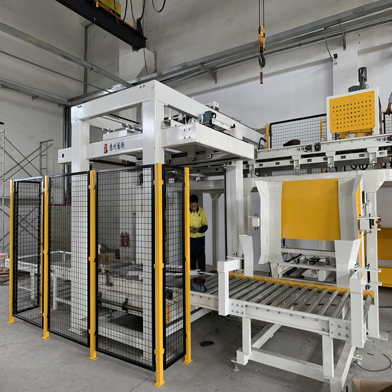 Automatic High Level Palletizing System for Packing Factory