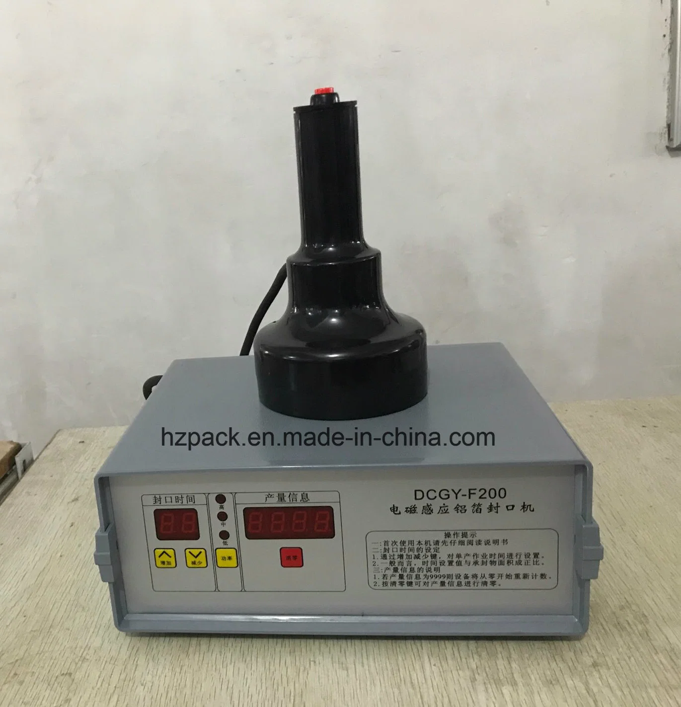 Aliminum Foil Handheld Induction Sealing Machine Sealer Dcgy-F200