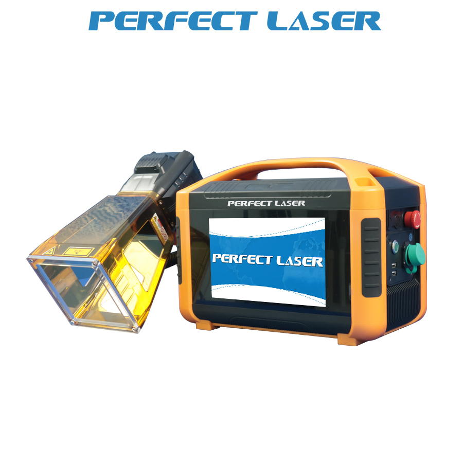 Perfect Laser 20W 30W 50W Handheld Portable Mini Small Fiber Laser Marking Engraving Machine for Metal Plastic