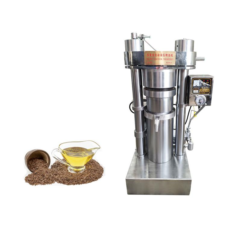 High-Efficiency Hydraulic Oil Press for Sesame and Rapeseed