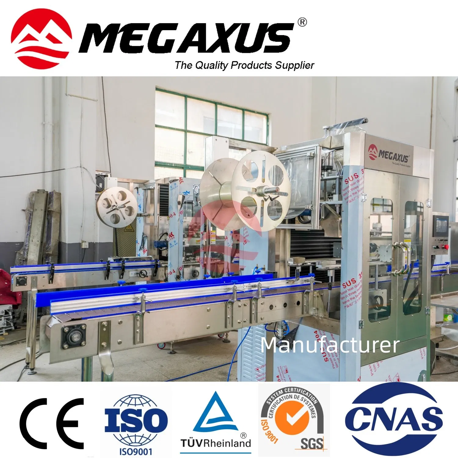 Fast-Stepper-Motor Automatic Sleeve Labeling Machine Delivers Orderly Cuts and Nice Shrinks