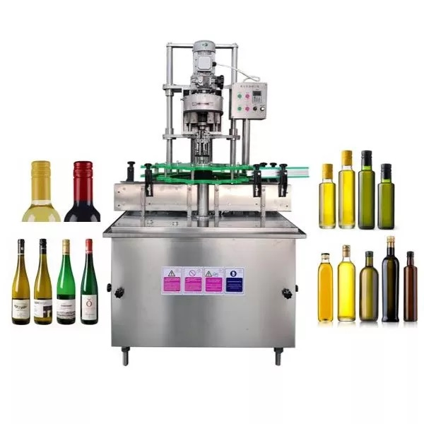 Whiskey Wine Bottle Aluminium Ropp Capping Machine