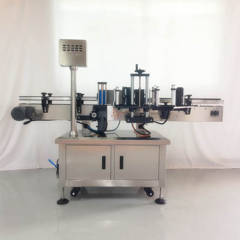 Premium Round Bottle Labeling System with Adjustable Head for Shampoo Bottles