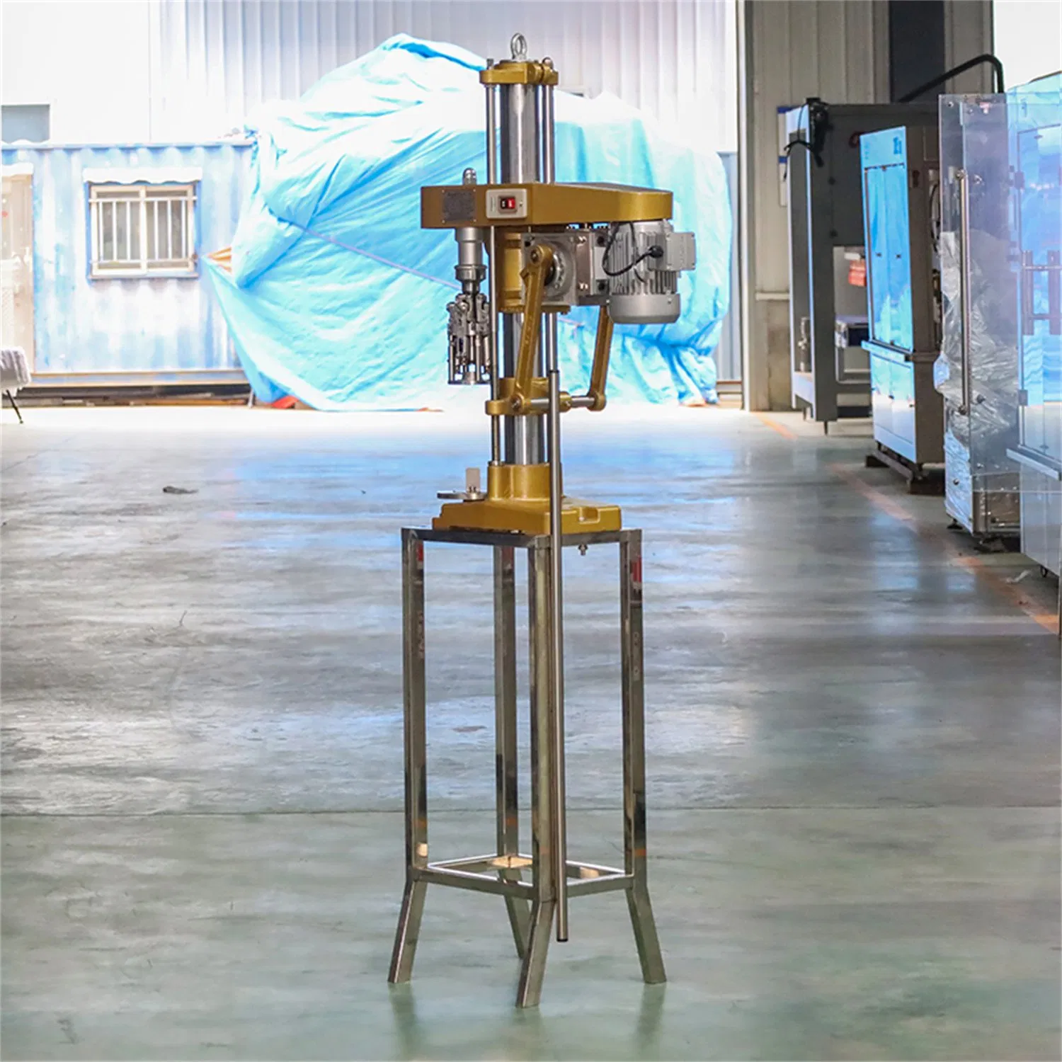 Semi Automatic Glass Wine Bottle Pilfer Ropp Aluminum Screw Caps Sealing Machine Capping Machine20% off