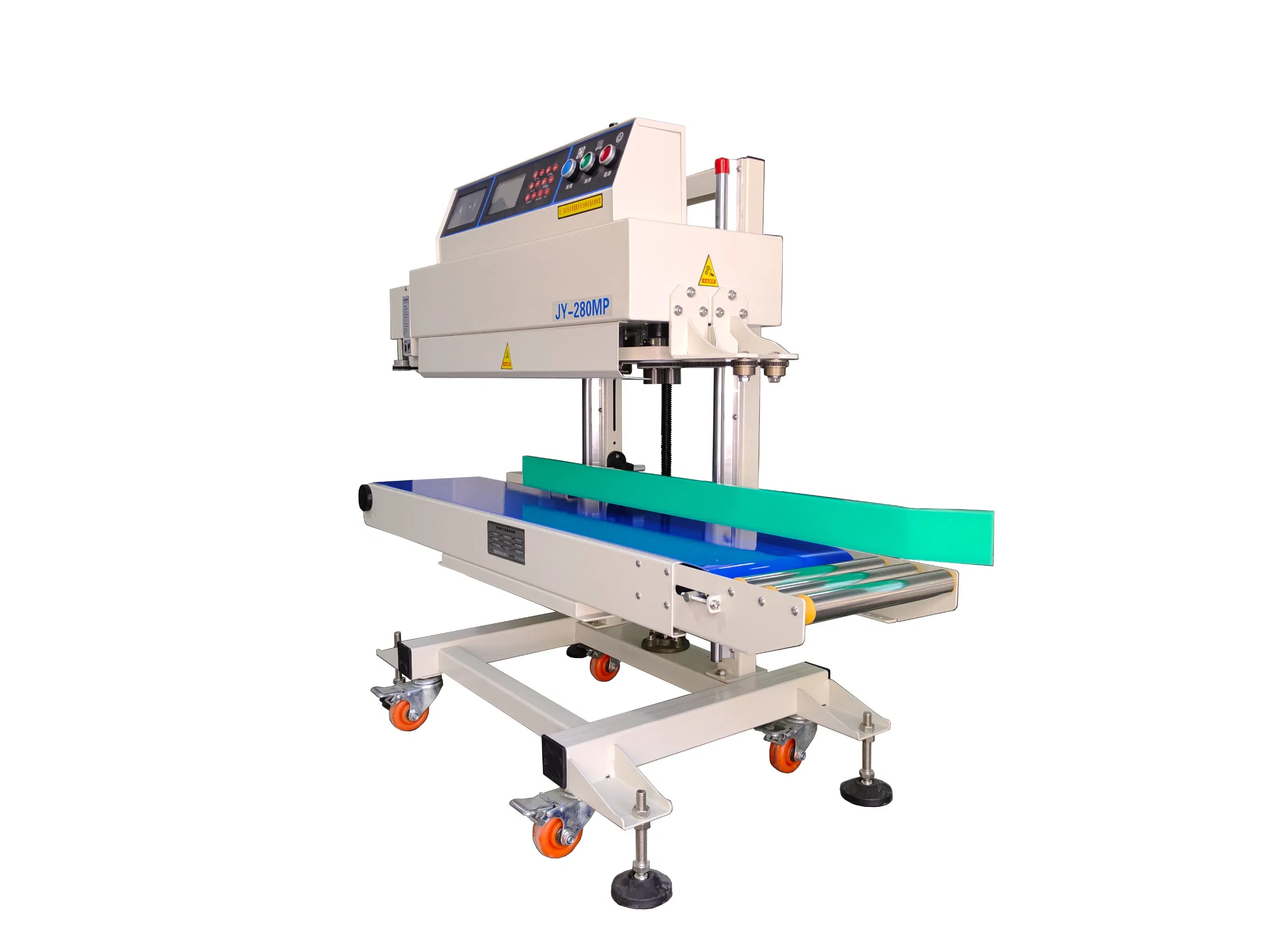 Vertical Continuous Band Sealing Machine for Aluminium Plastic Bags Sealer