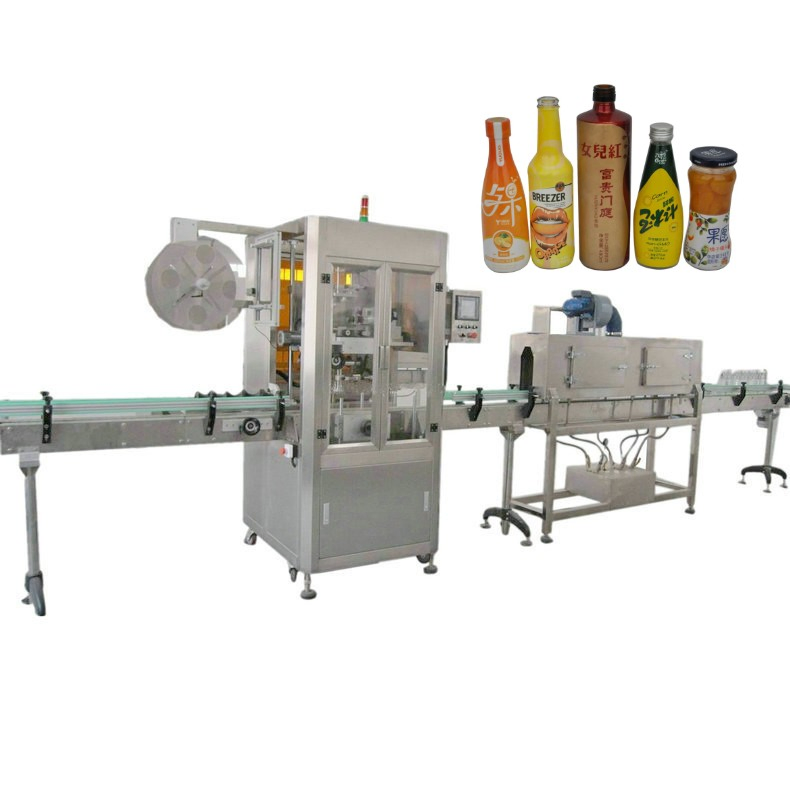 High Speed Plastic Bottle Shrink Sleeve Labeling Device Sleeve Labeling Equipment