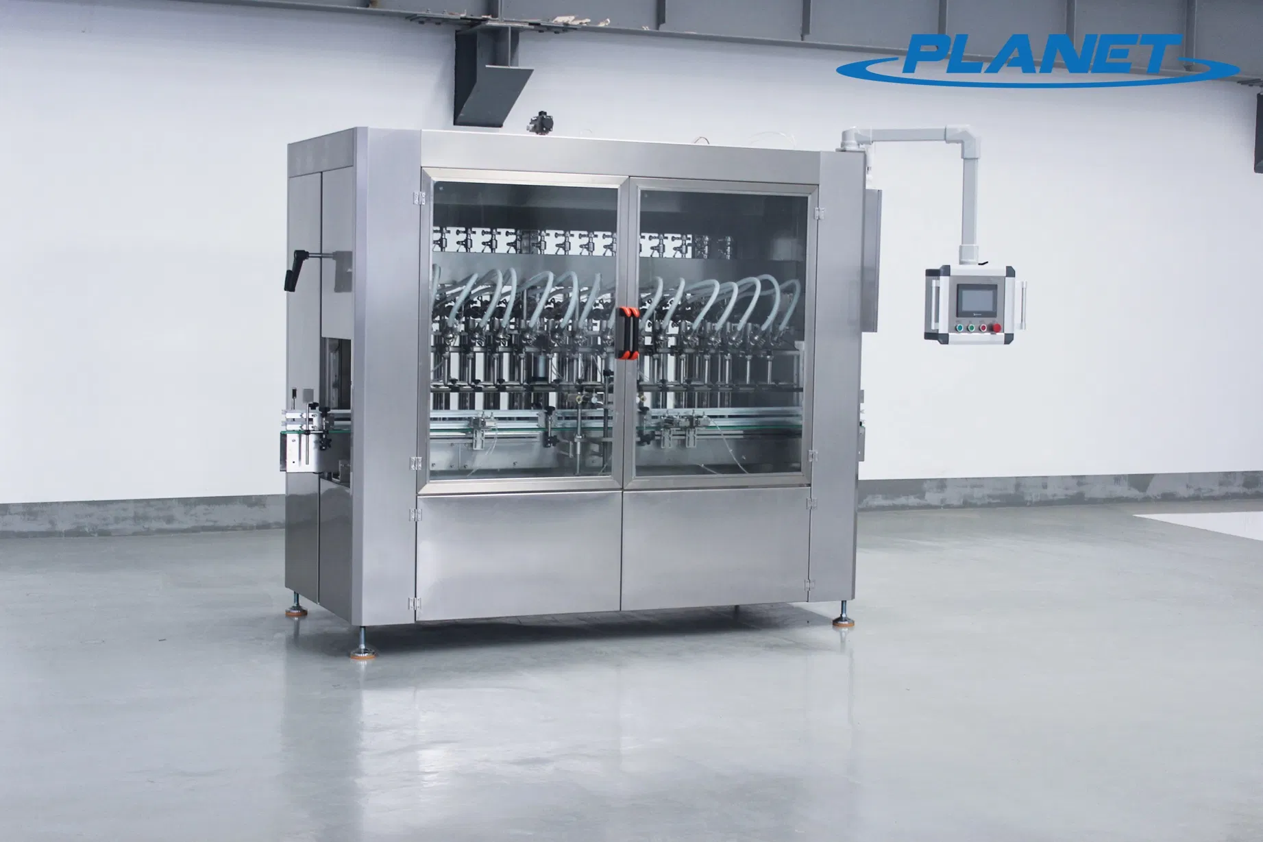 Hot Sale Multi-Head Linear Type Full Automatic Cosmetic Cream Lotion Shampoo Detergent Soap Bottle Liquid Servo Driven Volumetric Piston Filling Machine